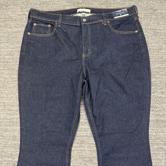 Abercrombie & Fitch Bootcut Jeans Women 33 Dark Wash Western Mid Rise Curve Love - Picture 9 of 11